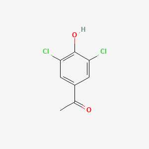 molecular formula C8H6Cl2O2 B1293813 3',5'-Dichloro-4'-hydroxyacetophenone CAS No. 17044-70-1