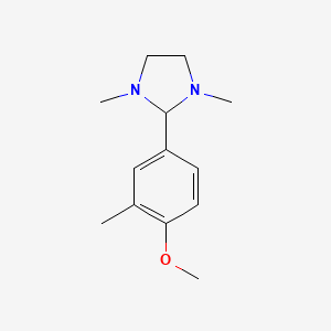 2-(4-methoxy-3-methylphenyl)-1,3-dimethylimidazolidine