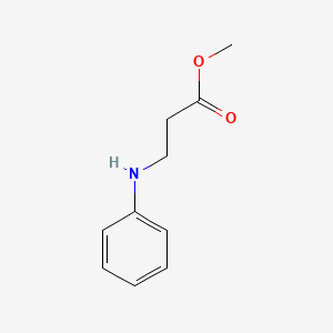 molecular formula C10H13NO2 B1293841 3-(苯基氨基)丙酸甲酯 CAS No. 21911-84-2