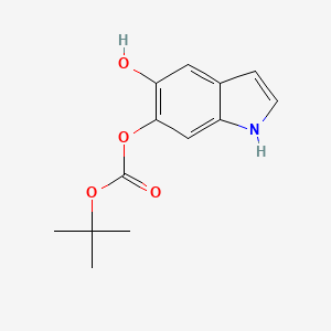 tert-butyl (5-hydroxy-1H-indol-6-yl) carbonate