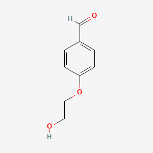 B1293844 4-(2-Hydroxyethoxy)benzaldehyde CAS No. 22042-73-5