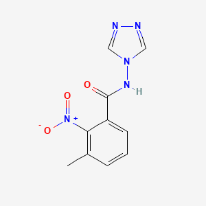 3-Methyl-2-nitro-N-(4H-1,2,4-triazol-4-yl)benzamide