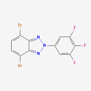 4,7-Dibromo-2-(3,4,5-trifluorophenyl)-2H-benzo[d][1,2,3]triazole