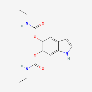 1H-Indole-5,6-diyl bis(ethylcarbamate)