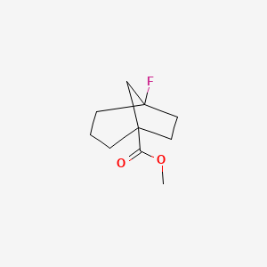 Methyl 5-fluorobicyclo[3.2.1]octane-1-carboxylate