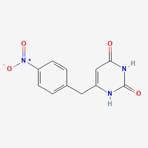 6-(4-Nitrobenzyl)pyrimidine-2,4(1h,3h)-dione