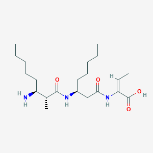 molecular formula C21H39N3O4 B12938520 Dioctatin A 