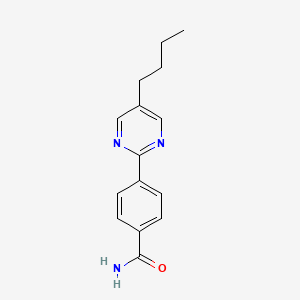 4-(5-Butylpyrimidin-2-yl)benzamide