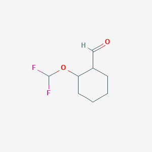 2-(Difluoromethoxy)cyclohexane-1-carbaldehyde