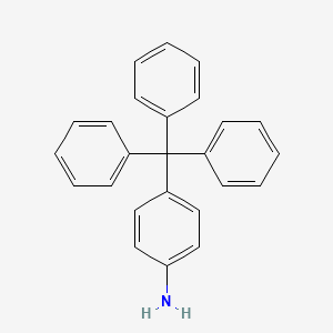 molecular formula C25H21N B1293856 4-三苯甲基苯胺 CAS No. 22948-06-7