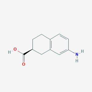 (S)-7-Amino-1,2,3,4-tetrahydronaphthalene-2-carboxylic acid