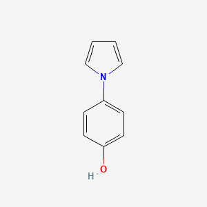 molecular formula C10H9NO B1293861 4-(1H-Pyrrol-1-yl)phenol CAS No. 23351-09-9