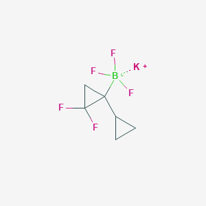 Potassium (1-cyclopropyl-2,2-difluorocyclopropyl)trifluoroboranuide