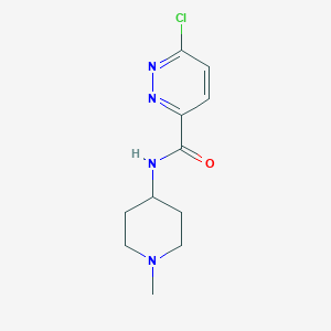 6-chloro-N-(1-methyl-4-piperidyl)pyridazine-3-carboxamide