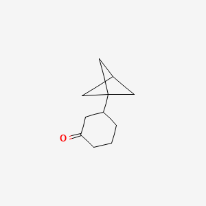 3-(Bicyclo[1.1.1]pentan-1-yl)cyclohexan-1-one