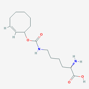 (2S)-2-Amino-6-((((E)-cyclooct-2-en-1-yloxy)carbonyl)amino)hexanoic acid