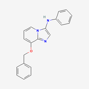 8-(Benzyloxy)-N-phenylimidazo[1,2-a]pyridin-3-amine