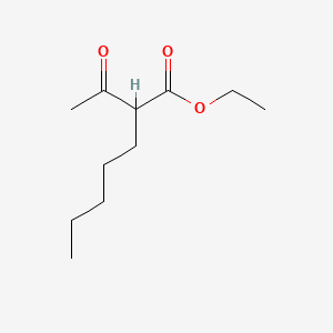 molecular formula C11H20O3 B1293883 Ethyl 2-acetylheptanoate CAS No. 24317-94-0