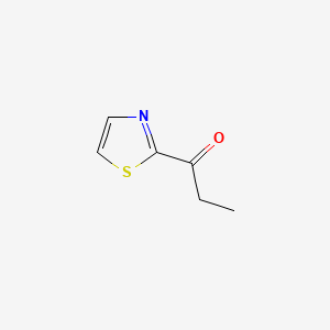 molecular formula C6H7NOS B1293893 2-Propionylthiazole CAS No. 43039-98-1