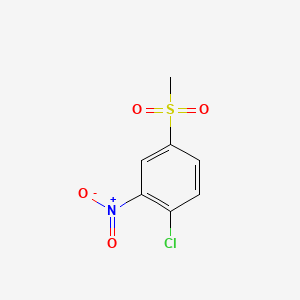 molecular formula C7H6ClNO4S B1293896 4-氯-3-硝基苯甲基磺酮 CAS No. 97-07-4