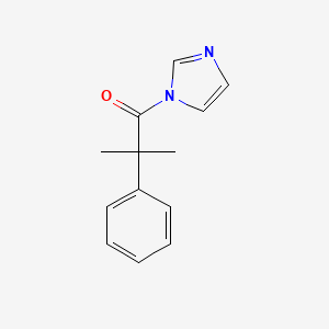 1-(1H-Imidazol-1-yl)-2-methyl-2-phenylpropan-1-one