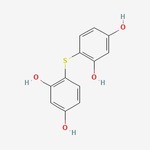 molecular formula C12H10O4S B1293897 4,4'-Thiodiresorcinol CAS No. 97-29-0
