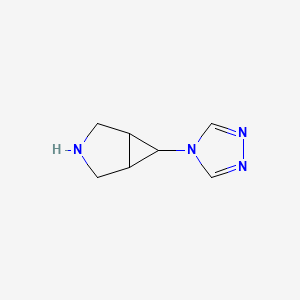 6-(4H-1,2,4-Triazol-4-yl)-3-azabicyclo[3.1.0]hexane