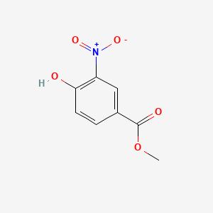B1293899 Methyl 4-hydroxy-3-nitrobenzoate CAS No. 99-42-3
