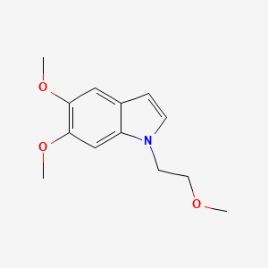 5,6-Dimethoxy-1-(2-methoxyethyl)-1H-indole