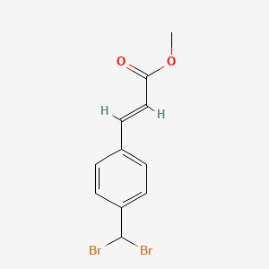 Methyl 3-(4-(dibromomethyl)phenyl)acrylate