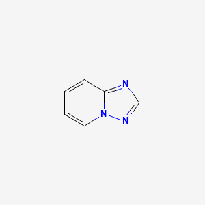 molecular formula C6H5N3 B1293900 [1,2,4]三唑并[1,5-a]吡啶 CAS No. 274-85-1