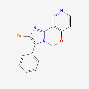 2-Bromo-3-phenyl-5H-imidazo[1,2-c]pyrido[3,4-e][1,3]oxazine