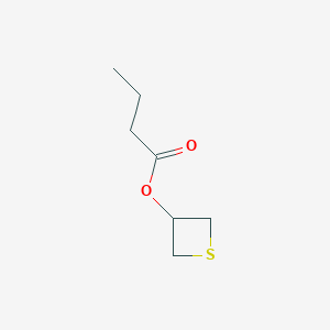 Thietan-3-yl butanoate