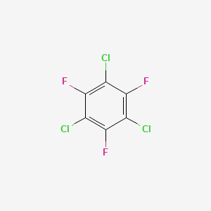 molecular formula C6Cl3F3 B1293905 1,3,5-Trichloro-2,4,6-trifluorobenzene CAS No. 319-88-0