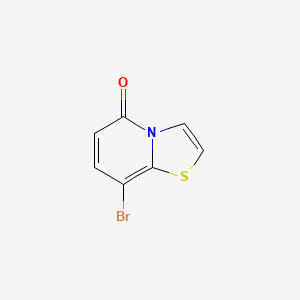 8-Bromo-5H-thiazolo[3,2-a]pyridin-5-one