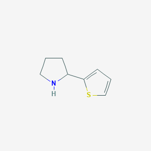 molecular formula C8H11NS B129391 2-(噻吩-2-基)吡咯烷 CAS No. 90090-64-5