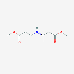 Methyl (S)-3-((3-methoxy-3-oxopropyl)amino)butanoate