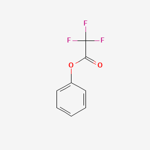 molecular formula C8H5F3O2 B1293912 Phenyl trifluoroacetate CAS No. 500-73-2
