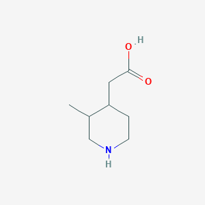 2-(3-Methylpiperidin-4-YL)acetic acid