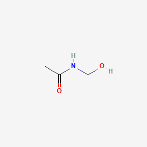 molecular formula C3H7NO2 B1293917 乙酰氨基甲醇 CAS No. 625-51-4