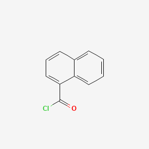 molecular formula C11H7ClO B1293920 1-萘酰氯 CAS No. 879-18-5