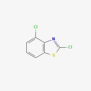 molecular formula C7H3Cl2NS B1293921 2,4-Dichlorobenzothiazole CAS No. 3622-30-8