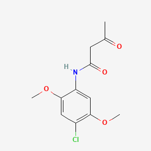 molecular formula C12H14ClNO4 B1293927 4'-Chloro-2',5'-dimethoxyacetoacetanilide CAS No. 4433-79-8