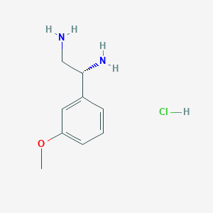 (R)-1-(3-Methoxyphenyl)ethane-1,2-diamine hydrochloride