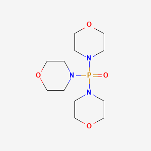 molecular formula C12H24N3O4P B1293928 Trimorpholinophosphine oxide CAS No. 4441-12-7