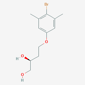 (S)-4-(4-bromo-3,5-dimethylphenoxy)butane-1,2-diol