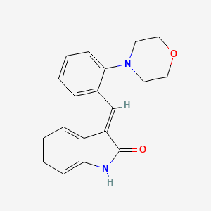 (E)-3-(2-Morpholinobenzylidene)indolin-2-one