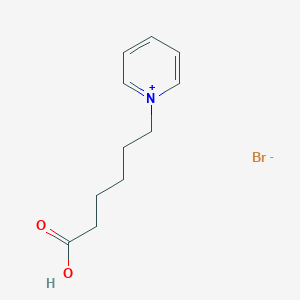 1-(5-Carboxypentyl)pyridin-1-ium bromide