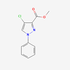 Methyl 4-chloro-1-phenyl-1H-pyrazole-3-carboxylate