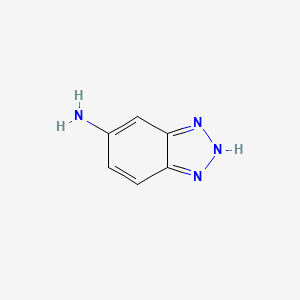 molecular formula C6H6N4 B1293940 2H-苯并[d][1,2,3]三唑-5-胺 CAS No. 3325-11-9